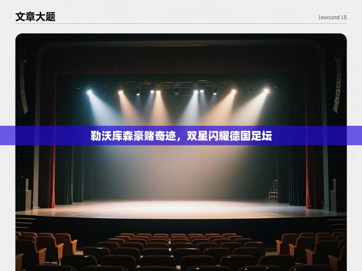 勒沃库森豪赌奇迹，双星闪耀德国足坛  第1张