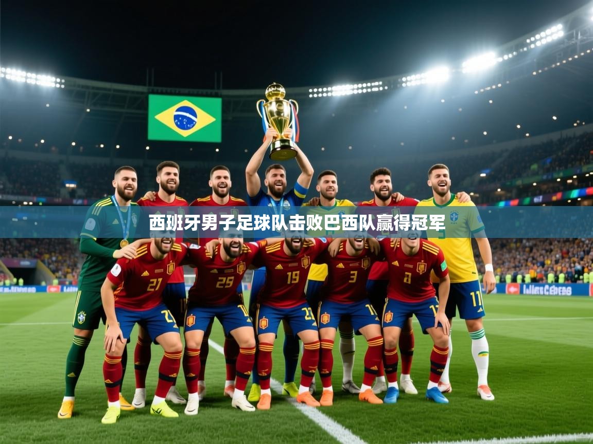西班牙男子足球队击败巴西队赢得冠军 第1张