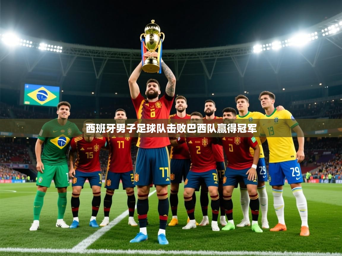 西班牙男子足球队击败巴西队赢得冠军 第2张